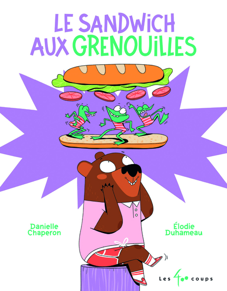 Couverture du livre Sandwich aux grenouilles